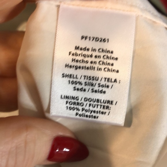 Rachel Zoe Meade Cold Shoulder Dress Silk Chiffon NWT Mini Ivory Size 2 - Picture 12 of 13